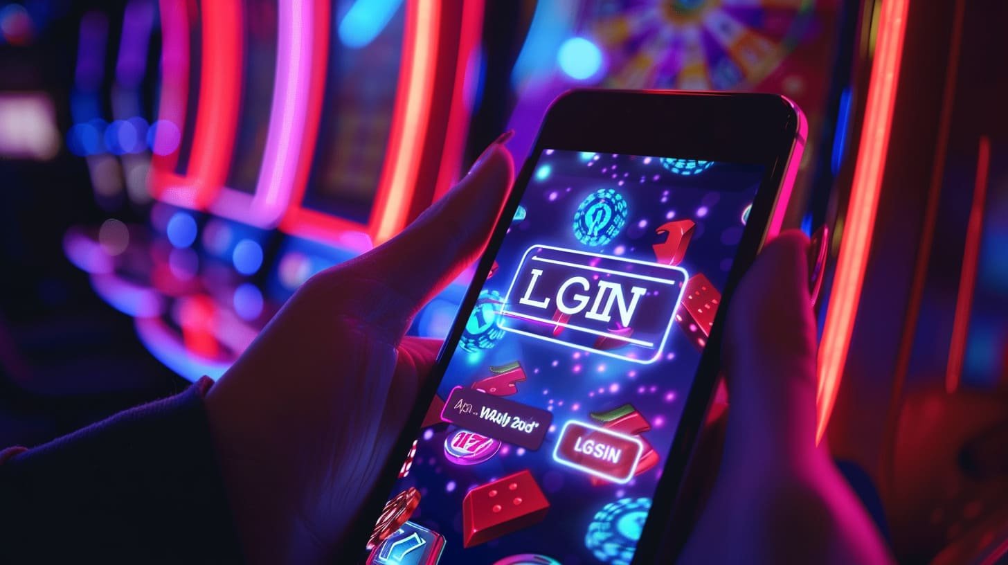 Mobile app showing live dealer tables and sport markets